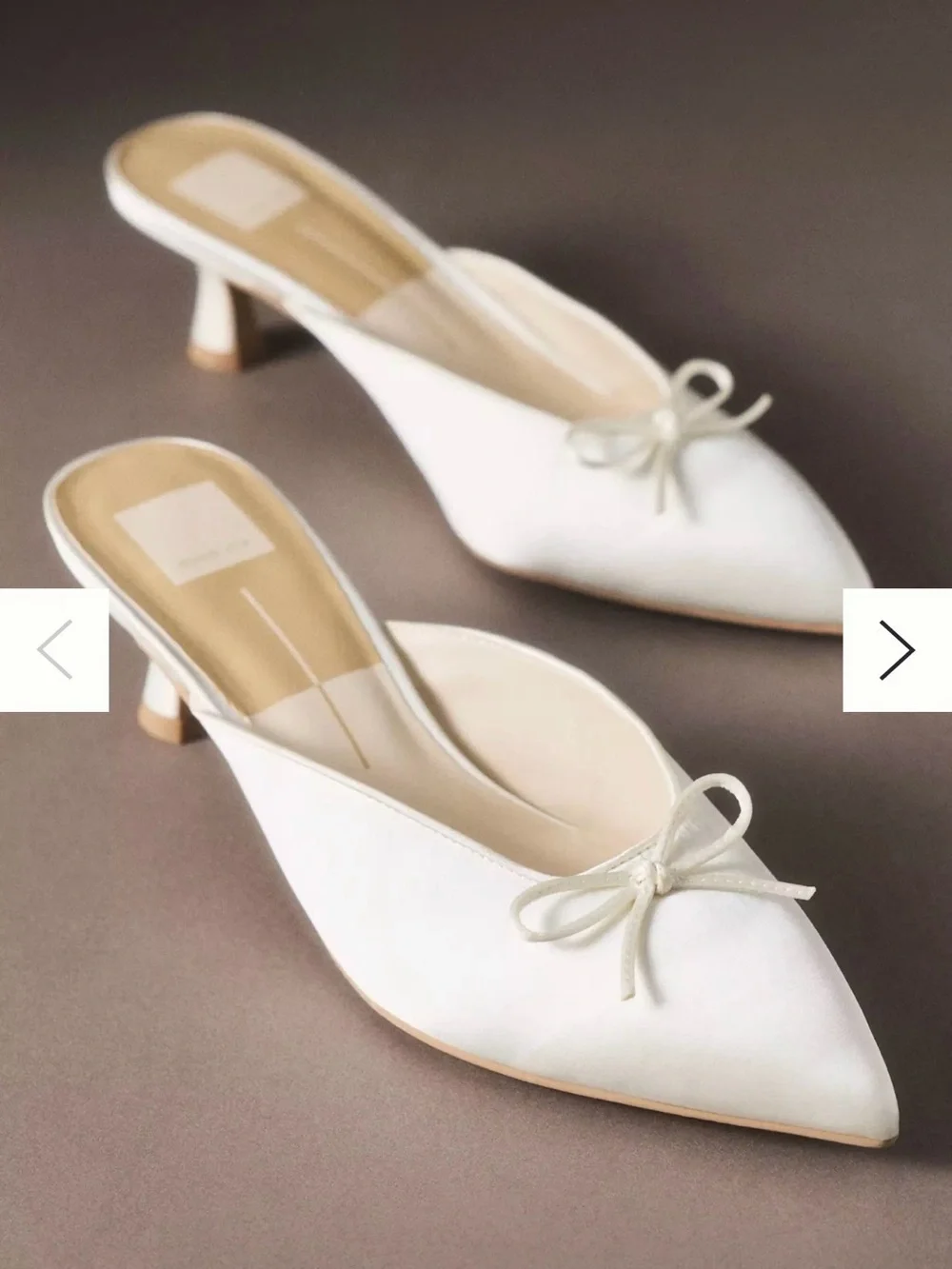 Dolce Vita Cleo Pointed Toe Kitten Heel Mule
